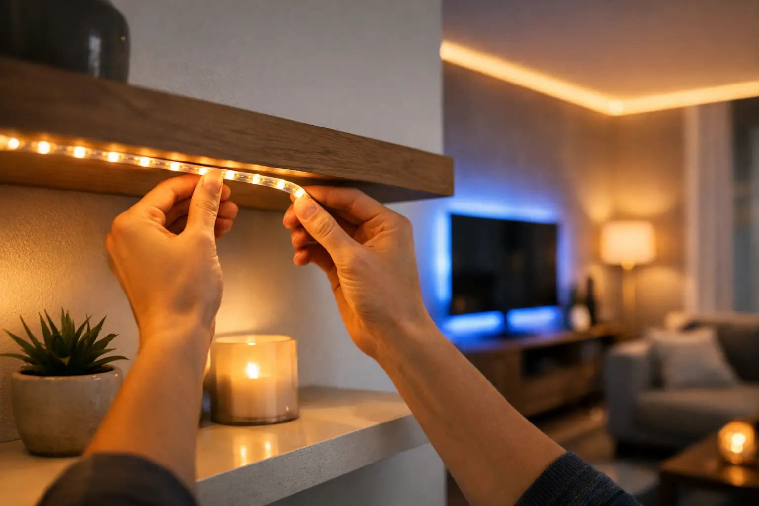 How to Add Decorative LED Strip Lights