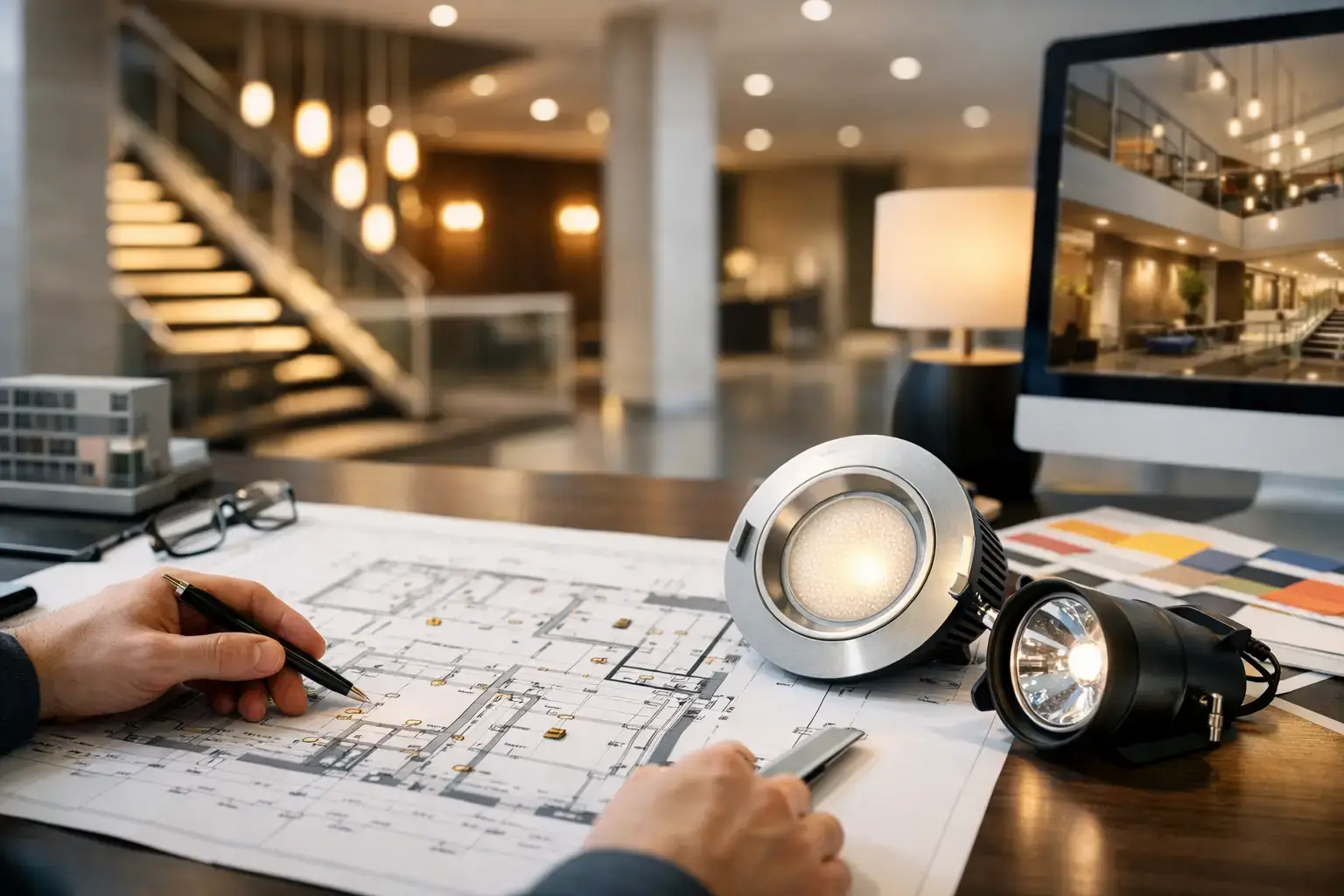 How to Design Lighting for a Building