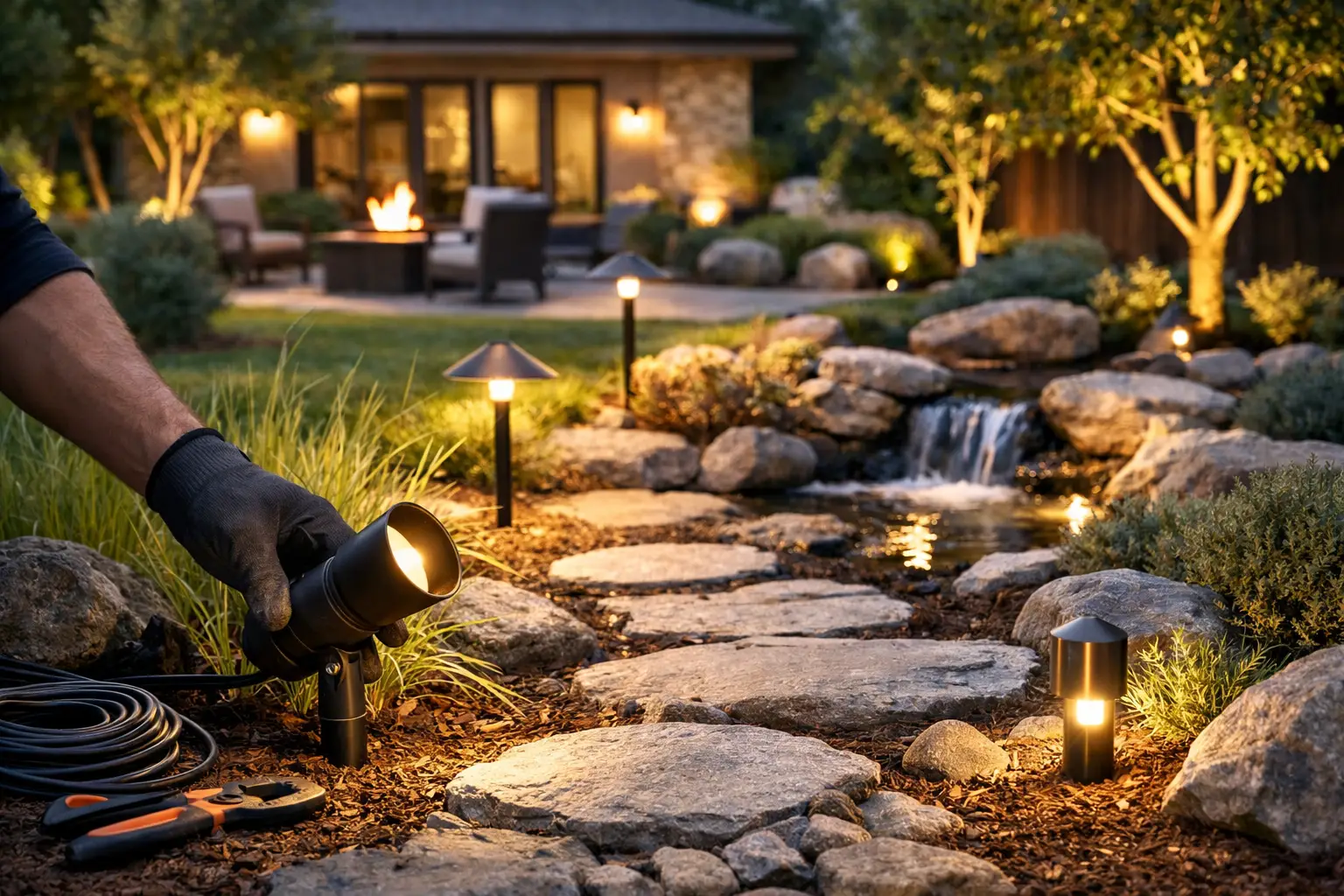 Landscape Lighting Design and Installation Near Me
