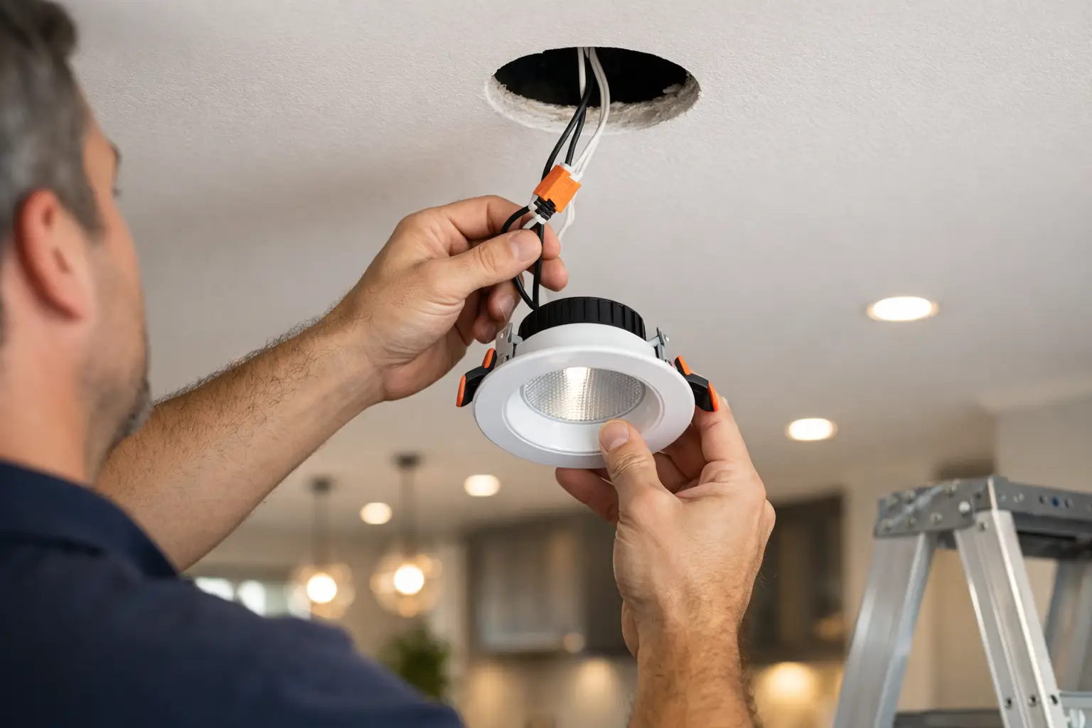 LED Downlight Installation Berwick
