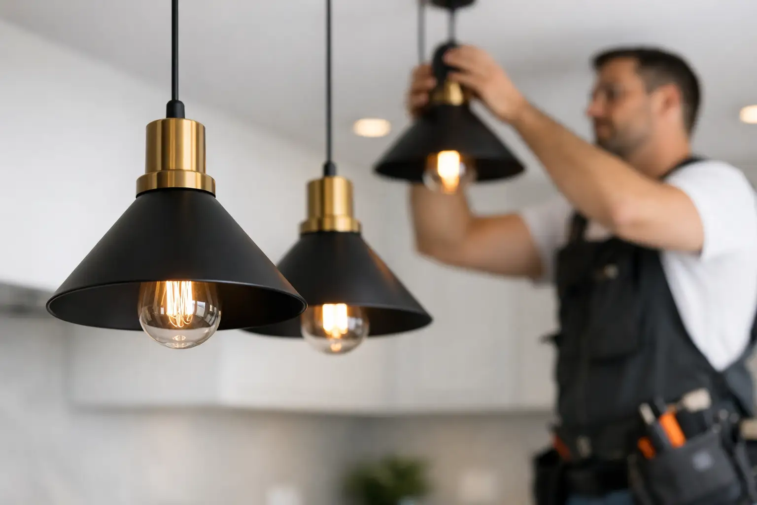 Pendent Light Installation Berwick