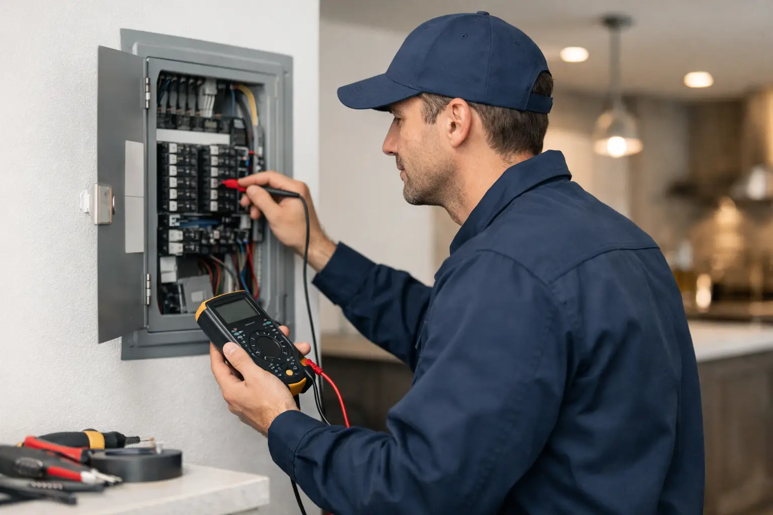 Residential Electrician Officer