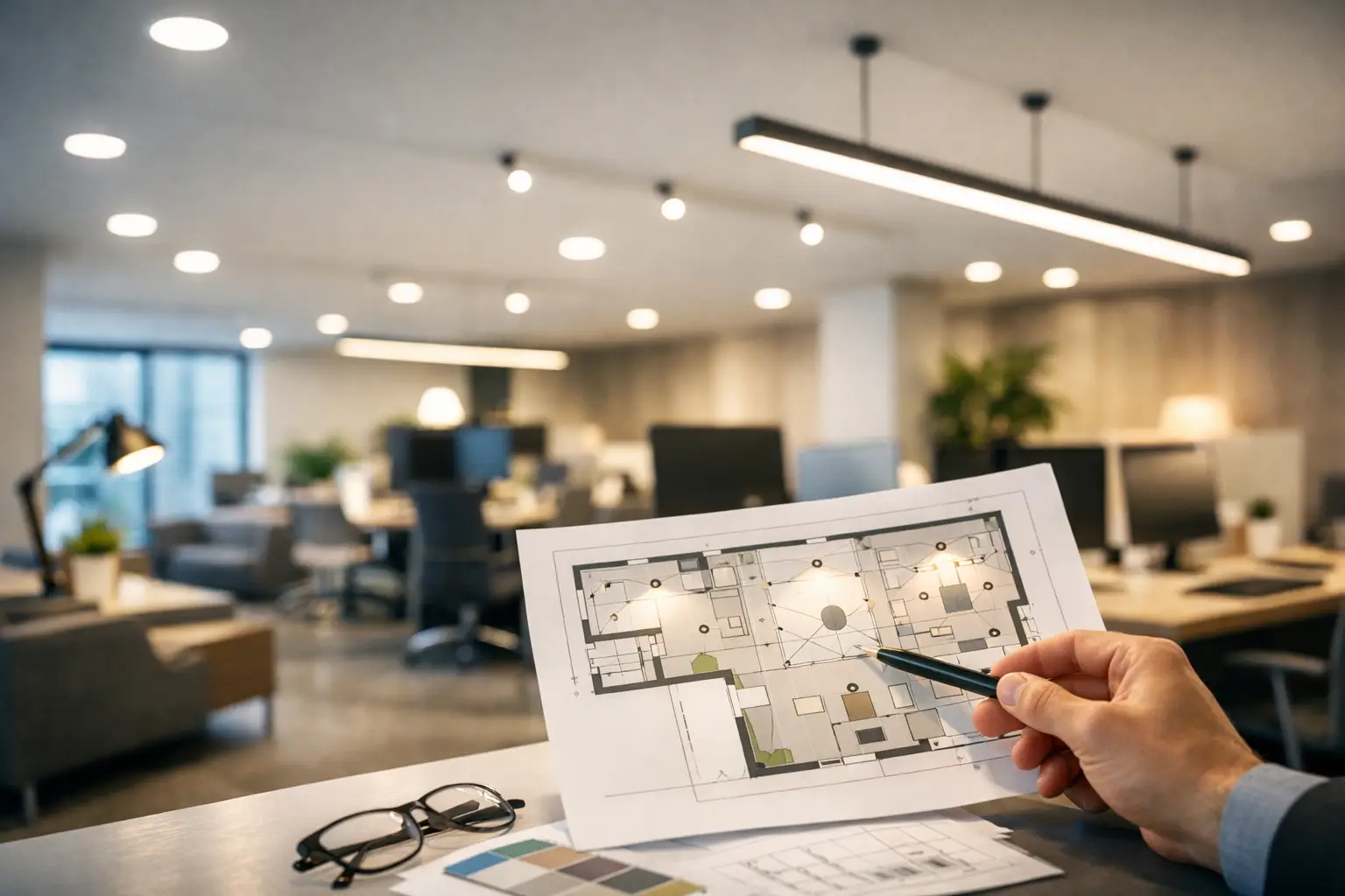How to Plan Office Lighting That Works