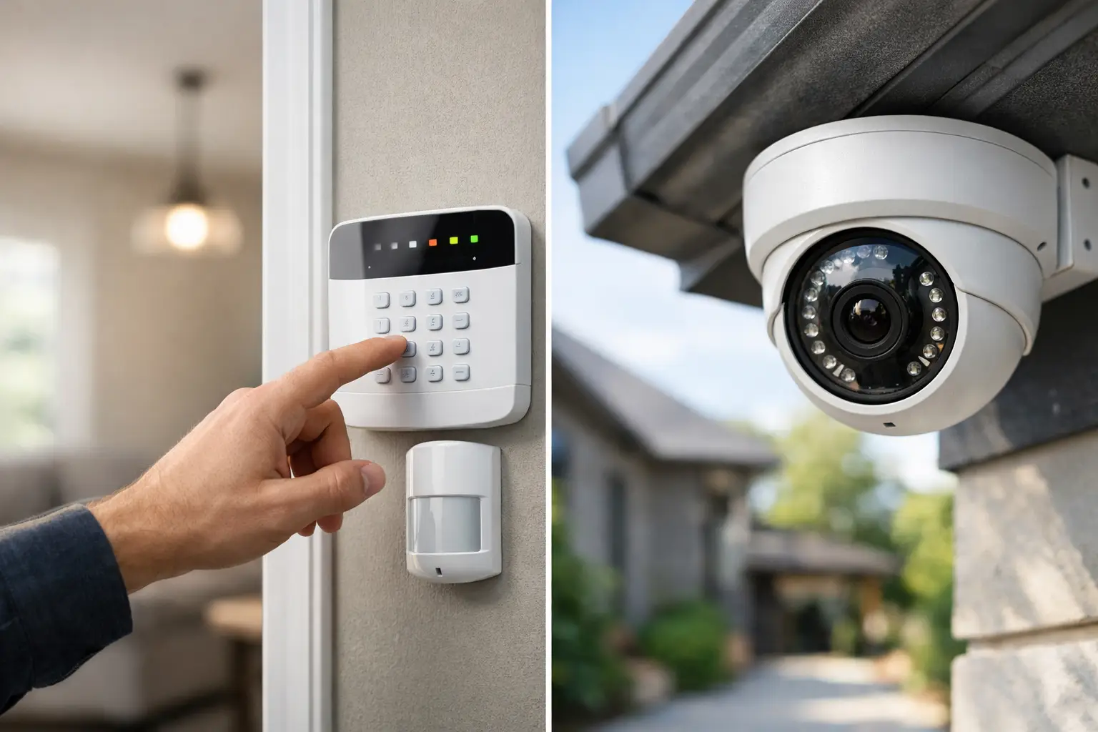 Home Alarm vs CCTV for Better Property Security